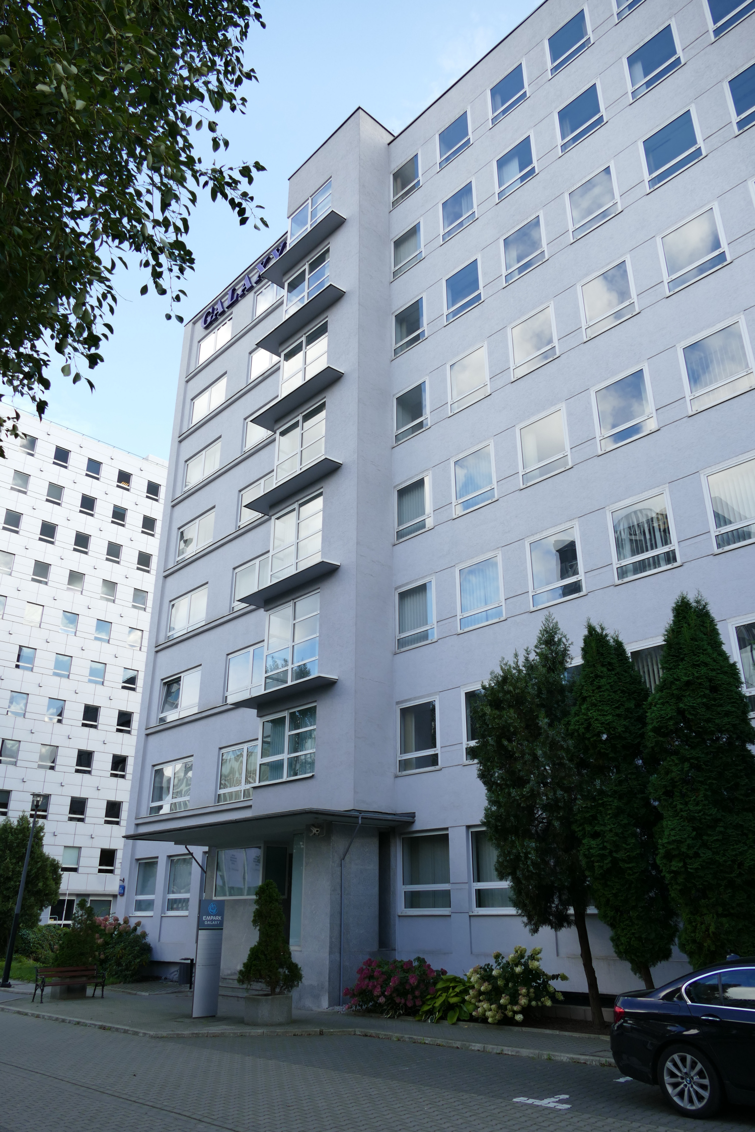 Zdjęcie architektury budynku Galaxy - przebudowa i adaptacja budynku istniejącego (Empark Mokotów Business Park)